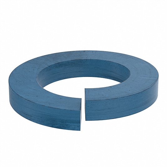Picture of Brighton Best 361010 M3 Din127B Split Lock Washers Thru-Hardened Zinc-Blue Cr+3